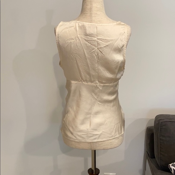 Rebecca Taylor 100% silk cream top - Picture 4 of 6